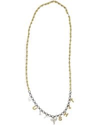 Vickisarge - Quit Sh*T Necklace - Lyst