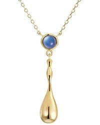 Vanimy - Seren Flow Gemstone Droplet Necklace - Lyst