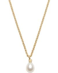 With Love Darling - Mini Paloma Pearl Necklace - Lyst