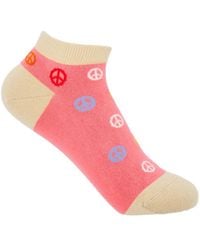 Peper Harow - Made in England - Peace Trainer Socks – - Lyst