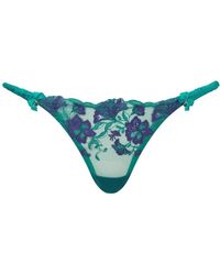 Scarlett Gasque - The Emerald Garden Knicker - Lyst