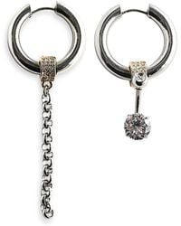 Kirei - Frost Earrings – Stainless Steel & Cubic Zirconia - Lyst