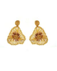 Lavish by Tricia Milaneze - All Buttercup Handmade Crochet Earrings - Lyst