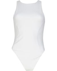 Circular Path - Racer Neck Bodysuit - Lyst