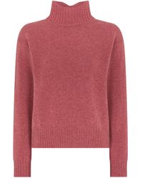 Really Wild Clothing - Kinalba Lambswool High Neck Sweater - Lyst