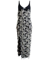 Ccy Currency - Cotton Fringe Dress - Lyst
