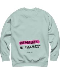 Anchor and Crew - Ice Out For Delivery Annotations Organic Cotton Sweatshirt - Lyst