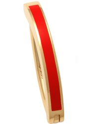 Zahav Jewelry - 10K Solid 14G Huggie Clicker Belly Hoop With Enamel - Lyst