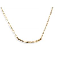 Kate Koel - Bar Dainty Necklace - Lyst