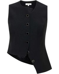 SÉLONE - Calin Asymmetric Tie Vest - Lyst