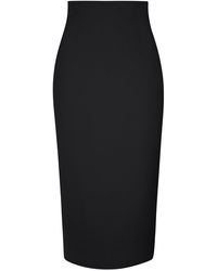 Tia Dorraine - Magnetic Power High-waist Pencil Midi Skirt - Lyst