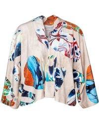 ARTISTA - Clearwater Velvet Cardigan - Lyst