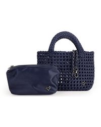 Prenelove - Cambridge Small Woven Hand-Knotted Tote - Lyst