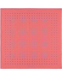 Otway & Orford - 'Luna' Polka Dot Silk Pocket Square - Lyst