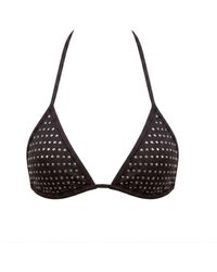 Veroni Swim - Gia Triangle Studded Top - Lyst
