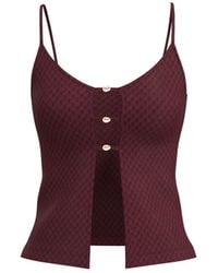 Blackbough Swim - Indy Open Front Tank Top Henna - Lyst