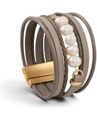 Saachi - Essential Leather Bracelet - Lyst