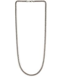 Undefined Jewelry - Italian Made 5mm Miami Curb Chain Necklace Long - Lyst