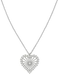 Zoe & Morgan - Amor Necklace Zircon - Lyst