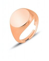 Spero London - Signature Round Sterling Signet Ring - Lyst