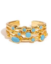 Ebru Jewelry - Mystic Waves Adjustable Ring - Lyst