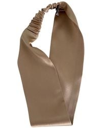 Sylk - Silk Wide Headband - Lyst