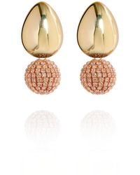 Saule Label - Rose Tulia Glam Earrings - Lyst