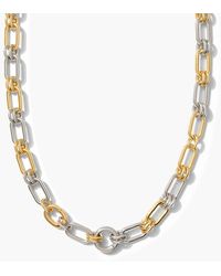 Alexie of Athens - Two-Tone Charm Chain Necklace - Lyst