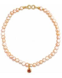 Ninemoo - Grenade Rosée Pomegranate Pearl Necklace - Lyst