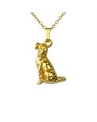 Simon Kemp Jewellers - Labradoodle Pendant Eighteen Carat On Sterling - Lyst