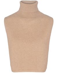 tirillm - Helene Cashmere Bib, Light Camel - Lyst