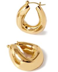 Potoska - Falin Mini Chubby Hoop Earrings - Lyst