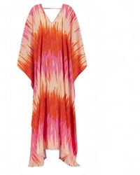 Belyed Handcraft - Darice – Crepe Silk Kaftan By Belyed - Lyst