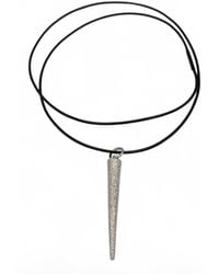 Jagged Halo Jewelry - Benson Cord Spike Pendant Necklace - Lyst