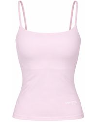 Cmmttd - Soft Form Strappy Mid Tank - Lyst