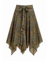 Lumina Eligma - Bohemian Midi Skirt - Lyst