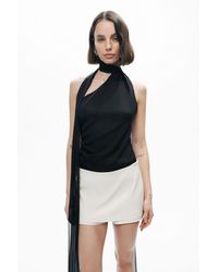 Nocturne - Shawl-Inspired Blouse - Lyst