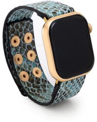 Saachi - Leather Scale Apple Light Watch Band - Lyst