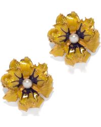 The Pink Reef - Lace Earring - Lyst