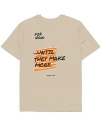 Anchor and Crew - Neutrals Desert Dust Limited Edition Annotations Organic Cotton T-Shirt - Lyst