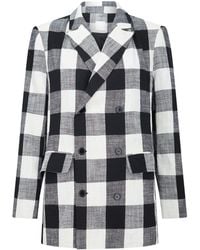 Lily and Lionel - Zena Double Breasted Check Jacket - Lyst