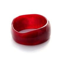Hye Jane Jewelry - Forma Raspberry Resin Bangle - Lyst