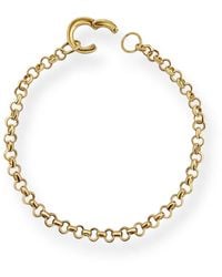 Alexie of Athens - Rolo Charm Chain Bracelet - Lyst