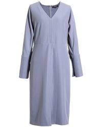 Smart and Joy - Bat Sleeves And V-Neck Dress - Lyst
