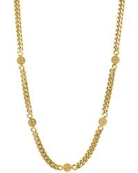 Hoops + Chains LDN - Smiley Chain - Lyst