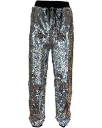 Any Old Iron - Petal To The Metal Sequin Joggers - Lyst