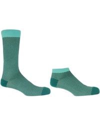 Peper Harow - Made in England - Lux Taylor Luxury Crew & Trainer Socks Bundle - Lyst