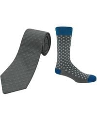 Peper Harow - Made in England - Crosslet Tie & Socks Groom's Set - Lyst