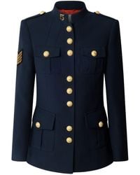 The Extreme Collection - Military Jacket With Embroidery - Lyst