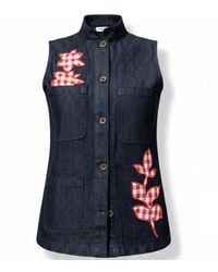 Up-fuse - Patchwork Vest- Picnic - Lyst